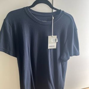 Everlane Mens Short Sleeve Navy T Shirt